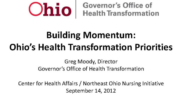 2012 NEONI Legislative Forum Features Greg Moody and Regional Healthcare Experts