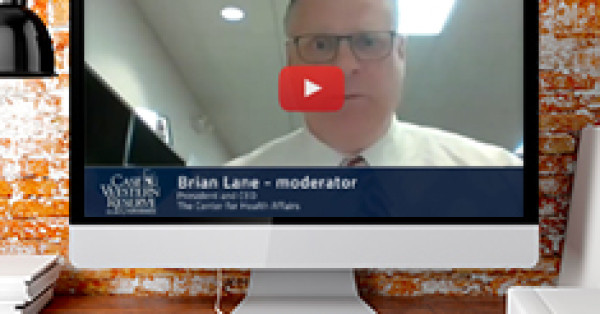 Brian Lane Moderates Case School of Medicine Forum on Hospital, Public Health Collaboration