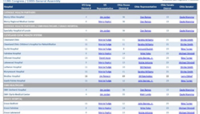 Contact your Legislator Webpage Facilitates Communication with Lawmakers