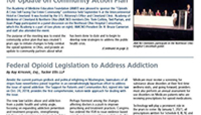 HIP-Cuyahoga’s Efforts to Bridge Clinical Medicine and Public Health Highlighted in AMCNO Article