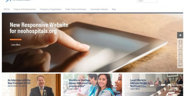 New Responsive Website for neohospitals.org