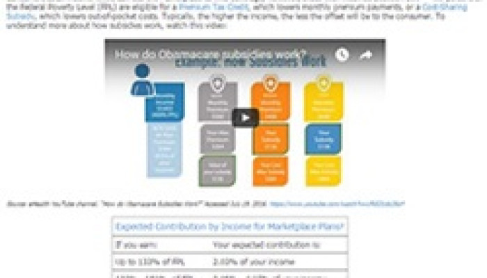 New Study Shows Low Sign-up Rates for Federally Subsidized Health Insurance