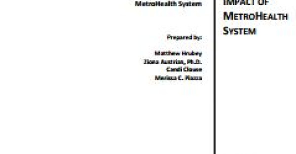 The Center Contributes to Study on Economic Impact of MetroHealth