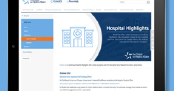 The Center Unveils New Hospital Highlights Webpage
