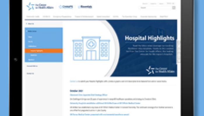 The Center Unveils New Hospital Highlights Webpage