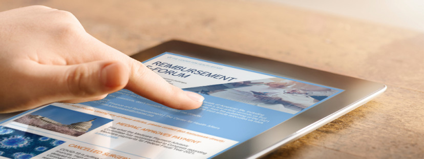 Healthcare E-Newsletter Tablet - WellLink Health Alliance