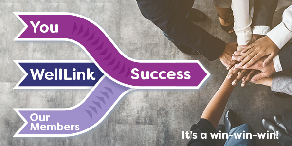 Corporate Sponsorship Program Win - WellLink Health Alliance